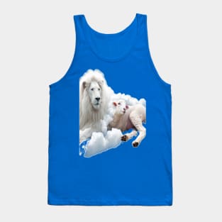 Lamb and Lion. Tank Top